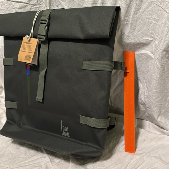 Got Bag forest green Roll-Top Backpack - Picture 2 of 8